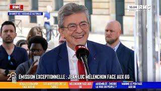Jean-Luc Mélenchon invité des Grandes Gueules sur RMC