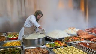 Ultimate Kurdish Breakfast!  Liver Fry & Fresh Tandoori Bread | Best Street Food in Kurdistan