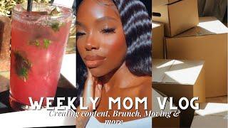 MOM VLOG: Creating Content, Brunch In LA, Moving? & More | Stephany Casanova