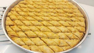  OKLAVA KULLANMADAN MERDANEYLE KAT KAT AYRILAN ÇITIR️ BAKLAVA TARİFİ ️