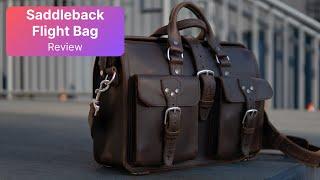 Saddleback Leather Flight Bag Review | It'll Outlive You!