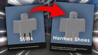 ARE HERMES SHOES FASTER THAN STILTS? (DETAILED DESCRIPTION) | Evade