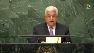 UN Speeches: Palestine President Mahmoud Abbas