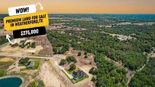 Premium Land For Sale in Weatherford, TX! 5.248 Acres of Pure Texas Living #realestate #land #texas