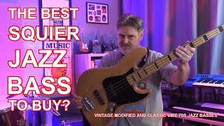 The Best Squier Jazz Bass to Buy? - Squier 70s Jazz Basses