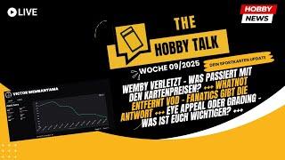 Wemby verletzt!  Fallen jetzt seine Kartenpreise?   Der Hobby Talk - Sportkarten News W09/25