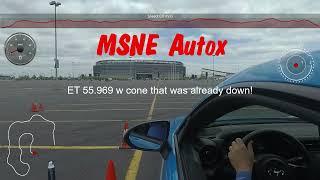 GR86 Autocross on Falken RT660 w Motorsports Northeast @ Metlife Stadium 2023