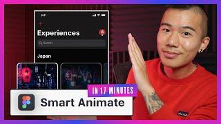 Figma Tutorial: Smart Animate - Create UI & Web Animations  (in 17 Minutes)