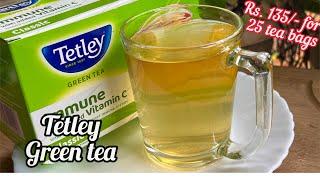 Tetley Green Tea | Tetley Green Tea Classic | How to make Green Tea | Tetley Green Tea Review & Demo