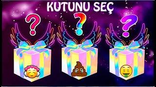 Kutu oyunu Hediye Oyunu Şansını test et Choose your gift