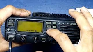 How to program Icom IC-V8000 Manually|tagalog tutorial