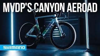 Mathieu van der Poel's Canyon Aeroad world champion edition Dream Build | SHIMANO