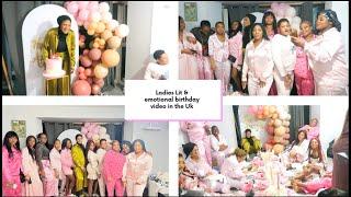 LIT BIRTHDAY VLOG + LADIES LIT PYJAMAS PARTY IN LONDON + ALL PINK PARTY + GETTING IT ALL DONE +PART1