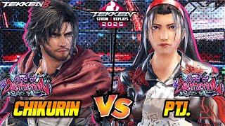 Tekken 8 – THY Chikurin (CLIVE) vs PTJ (JUN KAZAMA) – T8 High Level Gameplay!