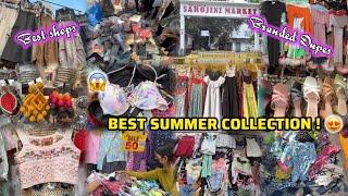 Sarojini Nagar Market Delhi | Monday Summer Collection | Latest Collection With Shop | 2025 | Nishu