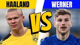 HAALAND vs WERNER  ALL STATS  2022 