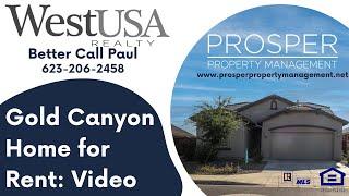 Gold Canyon Homes For Rent 5BR/3BA by Prosper Property Management Phoenix