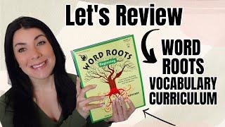 My FAVORITE Vocabulary Homeschool Curriculum-  Let's Review Word Roots  from Critical Thinking Co.