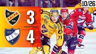 Kalpa - HIFK (3-4) Maalikosste- 10/26/2024 SM Liiga Highlights 2024/2025