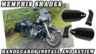 MEMPHIS SHADES HAND GUARDS INSTALL AND REVIEW