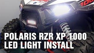 Polaris RZR XP 1000 Heretic LED Light Install