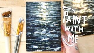 Realistic Water Painting Tutorial for Acrylic