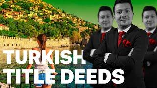 E- Title Deed Process in Turkey  Important Informations  - Title Deed - Turkish Citizenship