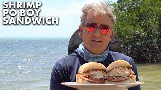 Gordon Ramsay Cooks Up a Shrimp Po Boy in the Florida Keys