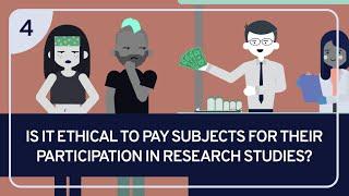 PHILOSOPHY - BIOETHICS 4: Is It Ethical to Pay Subjects for Their Participation in Research Studies?