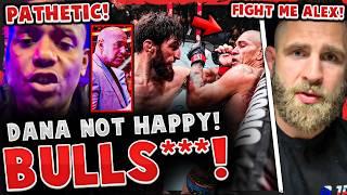 REACTIONS to CONTROVERSIAL Alex Pereira vs Magomed Ankalaev! MMA Community FURIOUS! UFC 313