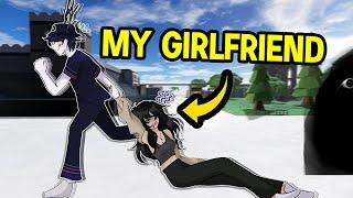 I FORCED MY GIRLFRIEND TO PLAY EVADE ROBLOX