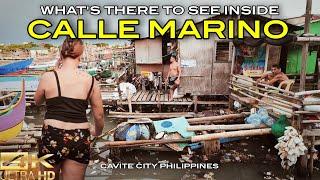 Witness The Real Life Inside CALLE MARINO Cavite City Philippines [4K]