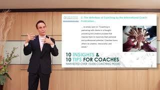 The definition of Coaching by the International Coach Federation is simply spot on!