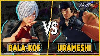 KOF XV  BALA-kof (K`/Iori/Angel) vs urameshi (Iori/Clark/Ralf)  Steam Replay Match 