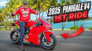 2025 Ducati Panigale V4 | Unboxing, Setup & 1st Ride!