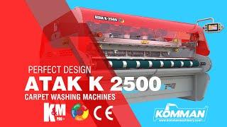 Komman Atak Carpet Washing Machine Red