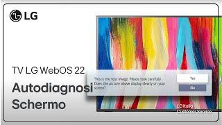 LG TV | Self Diagnosis Screen on LG WebOS Smart TV 22
