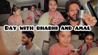 Day with amal and bhabhi | university mai khele games