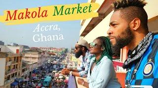 Welcome to MAKOLA MARKET | Biggest & Busiest Market in Accra Ghana  | Travel Vlog 2021 |