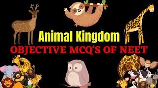 Biology SURE SHOT MCQ's for NEET 2023 || Animal Kingdom || by Shiksha House