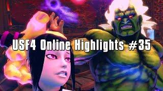 USF4 Online Highlights #35 (featuring Quise Major, DontMashOk, ALaughingGoblin and more)