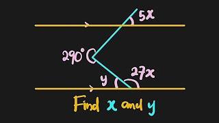 Plane geometry | finding x and y values