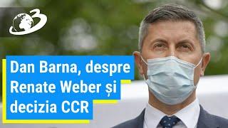 Dan Barna: CCR este inconsecventă în privința Avocatului Poporului