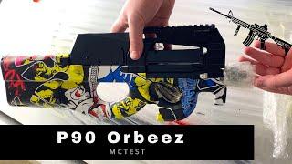 P90 Orbeez Gun / Water Bead Gun / Hydrogel Blaster - Graffiti, Unpacking and Test #McTest