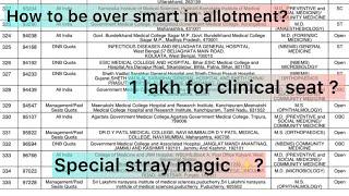 Simple trick to get clinical seat with 1 lakh rank. 8 k for general med. 22 k Med in AMRITA #neetpg