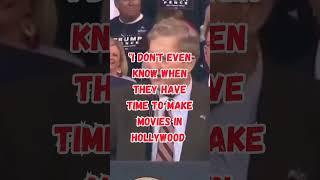 Donald J Trump was right to leave Hollywood!