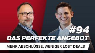 Das perfekte Angebot: Mehr Abschlüsse, weniger Lost Deals | #094 Stadtwerke mit Zukunft Podcast