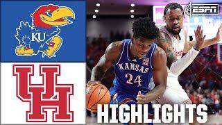 Kansas Jayhawks vs. Houston Cougars | Full Game Highlights | ESPN College Basketball