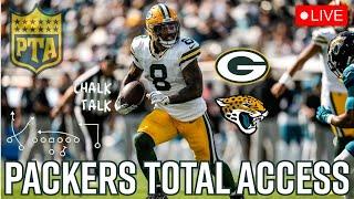 LIVE Packers Total Access Chalk Talk | Green Bay Packers vs Jacksonville Jaguars NFL Highlights