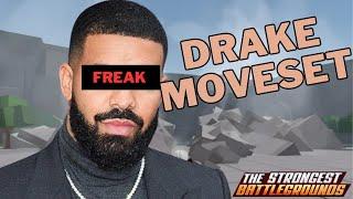 Drake Moveset In The Strongest Battlegrounds